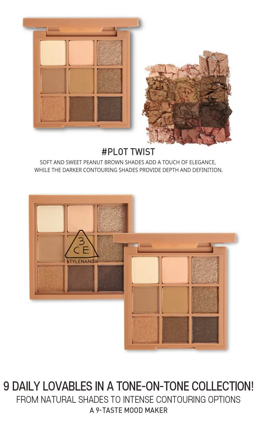 Mood Recipe Multi Eye Color Palette - 3 Types (1pc) 13 Mood Recipe Multi Eye Color Palette - 3 Types (1pc) - Image 11