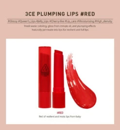 Plumping Lips (5 Colours) -Glow Skincare Store 3CEPlumpingLips 5Colours 5