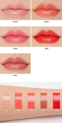 Plumping Lips (5 Colours) -Glow Skincare Store 3CEPlumpingLips 5Colours 7