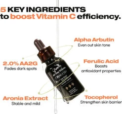 All Day Vitamin Pure C 5.5 Glow Serum (30ml) -Glow Skincare Store AllDayVitaminPureC5.5GlowSerum 30ml 6