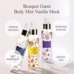 Body Mist (6 Types) (145ml) -Glow Skincare Store BOUQUETGARNIBodyMist 6Types 145ml 3