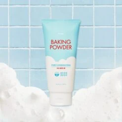 Baking Powder Pore Cleansing Foam (160ml) -Glow Skincare Store BakingPowderPoreCleansingFoambyETUDEHOUSE 160ml 3