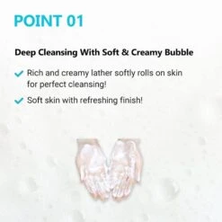 Baking Powder Pore Cleansing Foam (160ml) -Glow Skincare Store BakingPowderPoreCleansingFoambyETUDEHOUSE 160ml 4