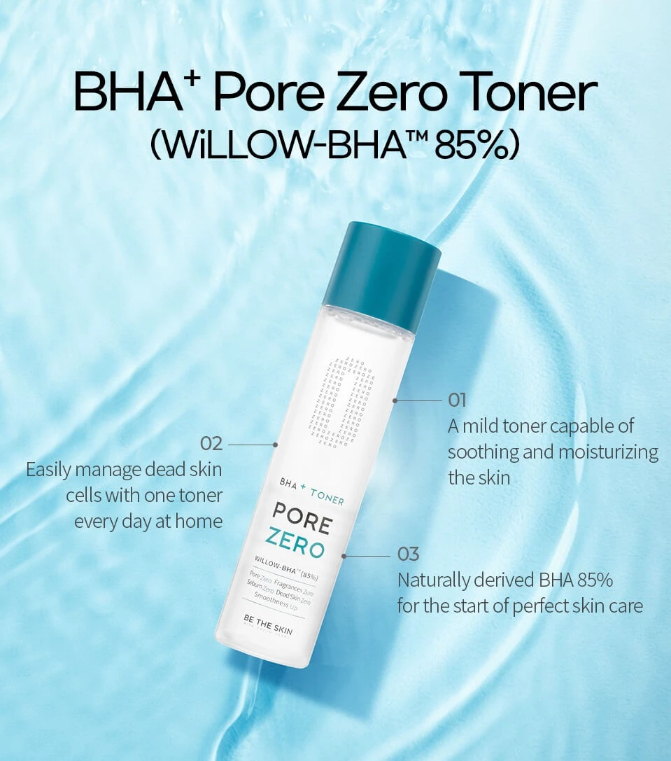 Pore Zero BHA+ Toner (150ml) 5 Pore Zero BHA+ Toner (150ml) - Image 3