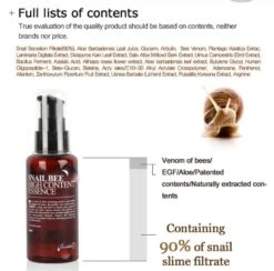 Snail Bee High Content Essence (100ml) -Glow Skincare Store Benton Snail Bee High Content Essence 4