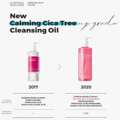 Calming Cicatree Micellar Cleansing Oil (300ml) -Glow Skincare Store CalmingCicatreeMicellarCleansingOil 300ml 2