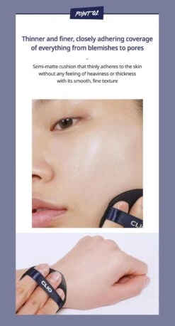 Kill Cover Founwear Cushion All New (7 Colours) (1pc) -Glow Skincare Store ClioKillCoverFounwearCushionAllNew 7Colours 1pc 4