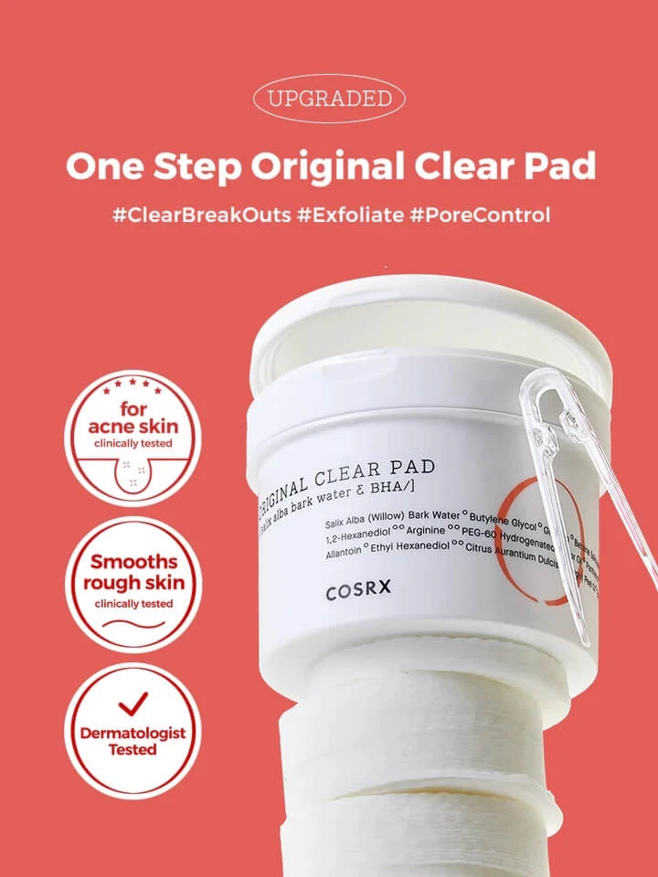 Cosrx One Step Original Clear Pad (70pcs) 4 Cosrx One Step Original Clear Pad (70pcs) - Image 2