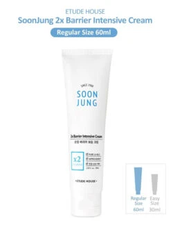 Soon Jung 2x Barrier Intensive Cream (60ml) -Glow Skincare Store EtudeHouse SoonJung2xBarrierIntensiveCream60mL3