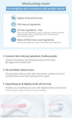 Soon Jung 2x Barrier Intensive Cream (60ml) -Glow Skincare Store EtudeHouse SoonJung2xBarrierIntensiveCream60mL4