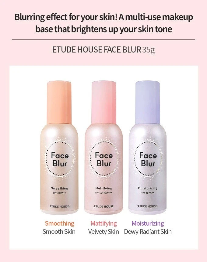Face Blur - 3 Types (1pc) (35g) 4 Face Blur - 3 Types (1pc) (35g) - Image 2