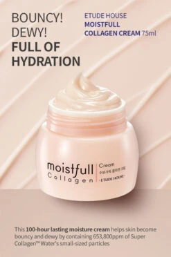 Moistfull Collagen Cream (75ml) -Glow Skincare Store EtudeHouseMoistfullCollagenCream2