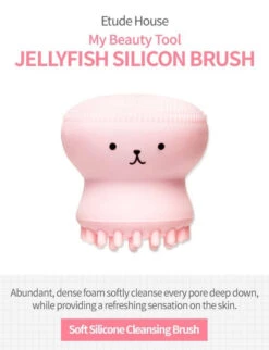 My Beauty Tool Exfoliating Jellyfish Silicon Brush -Glow Skincare Store EtudeHouseMyBeautyToolExfoliatingJellyfishSiliconBrush3