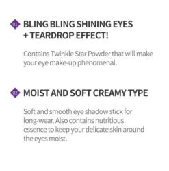Bling Bling Eye Stick (1pc) -Glow Skincare Store Etude House Bling Bling Eye Stick 4