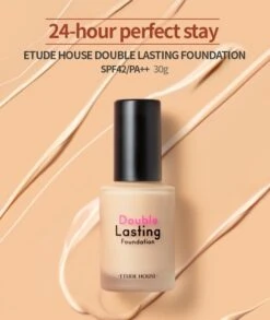 Double Lasting Foundation (30g) -Glow Skincare Store Etude House Double Lasting Foundation 2
