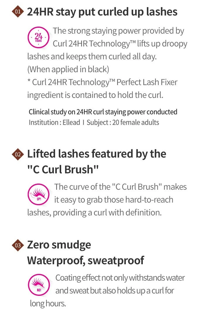 Lash Perm Curl Fix Mascara (1pc) 8 Lash Perm Curl Fix Mascara (1pc) - Image 6
