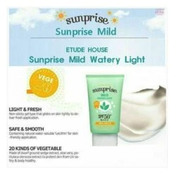 Sunprise Mild Watery Light (50g) -Glow Skincare Store Etude House Sunprise Mild Watery Light 3