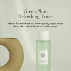 Green Plum Refreshing Toner AHA + BHA (150ml) -Glow Skincare Store GreenPlumRefreshingTonerAHA BHA 150ml 3