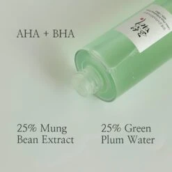 Green Plum Refreshing Toner AHA + BHA (150ml) -Glow Skincare Store GreenPlumRefreshingTonerAHA BHA 150ml 4