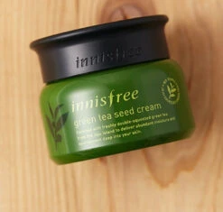 Innisfree Green Tea Seed Hyaluronic Cream (50ml) -Glow Skincare Store GreenTeaSeedCreambyINNISFREE 50ml 2
