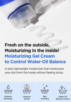 Hyaluronic Acid Aqua Gel Cream (100ml) -Glow Skincare Store HYALURONICACIDAQUAGELCREAM 100ML BYISNTREE 7