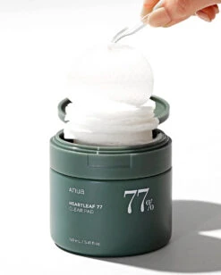 Heartleaf 77% Toner Pad (70ea) -Glow Skincare Store Heartleaf77 TonerPad 70ea 4