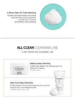 All Clean White Clay Foam -Glow Skincare Store HeimishAllCleanWhiteClayFoam150g4