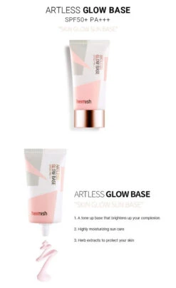 Artless Glow Base (40ml) -Glow Skincare Store HeimishArtlessGlowBase3