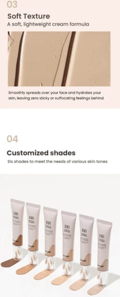 Moringa Ceramide BB Cream (30g) (6 Colours) (1pc) -Glow Skincare Store HeimishMoringaCeramideBBCream 30g 6Colours 1pc 8