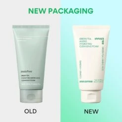 Innisfree Green Tea Hydrating Amino Acid Cleansing Foam (150g) 12 Innisfree Green Tea Hydrating Amino Acid Cleansing Foam (150g) -Glow Skincare Store InnisfreeGreenTeaFoamCleanser11
