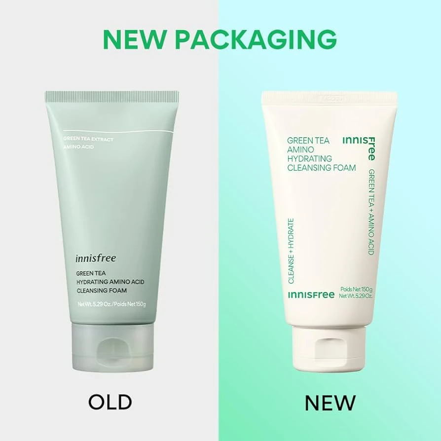 Innisfree Green Tea Hydrating Amino Acid Cleansing Foam (150g) 5 Innisfree Green Tea Hydrating Amino Acid Cleansing Foam (150g) - Image 3
