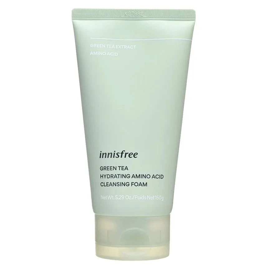 Innisfree Green Tea Hydrating Amino Acid Cleansing Foam (150g) 6 Innisfree Green Tea Hydrating Amino Acid Cleansing Foam (150g) - Image 4