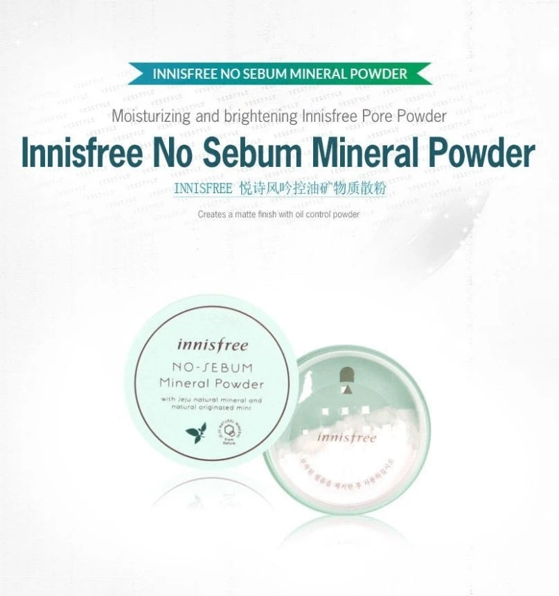 Innisfree No Sebum Mineral Powder (5g) 4 Innisfree No Sebum Mineral Powder (5g) - Image 2