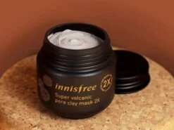 Innisfree Super Volcanic Pore Clay Mask 2X (100ml) 8 Innisfree Super Volcanic Pore Clay Mask 2X (100ml) -Glow Skincare Store Innisfree Super Volcanic Pore Clay Mask 2