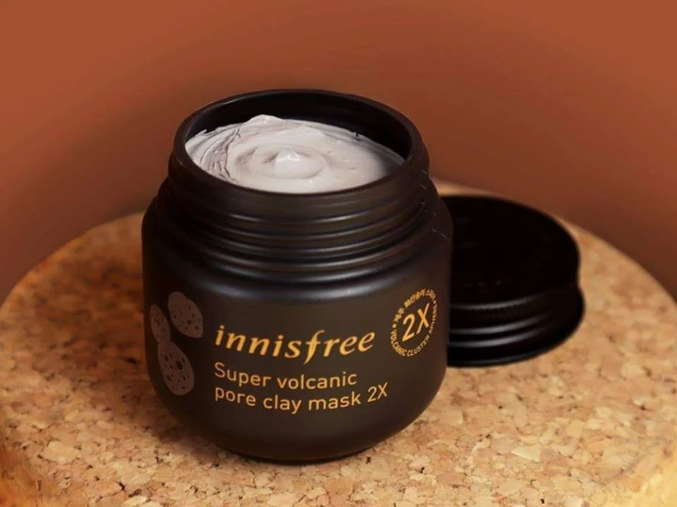 Innisfree Super Volcanic Pore Clay Mask 2X (100ml) 5 Innisfree Super Volcanic Pore Clay Mask 2X (100ml) - Image 3