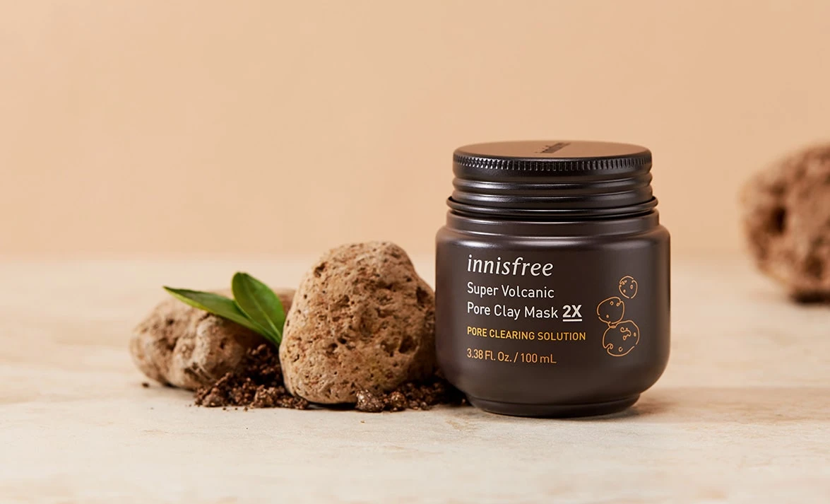 Innisfree Super Volcanic Pore Clay Mask 2X (100ml) 4 Innisfree Super Volcanic Pore Clay Mask 2X (100ml) - Image 2