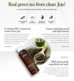 Green Tea Fresh Toner (200ml) -Glow Skincare Store IsntreeGreenTeaFreshToner3