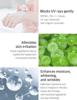 Hyaluronic Acid Watery Sun Gel (50ml) -Glow Skincare Store IsntreeHyaluronicAcidWaterySunGel 50ml 4