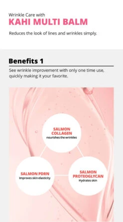 Wrinkle Bounce Multi Balm (9g) -Glow Skincare Store KahiWrinkleBounceMultiBalm 9g 4