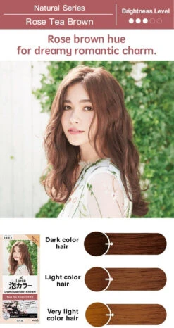 Kao Liese Creamy Bubble Hair Color (21 Types) 31 Kao Liese Creamy Bubble Hair Color (21 Types) -Glow Skincare Store KaoLieseCreamyBubbleNaturalHairColor 7Types 6