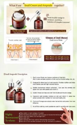 Snail Repair Intensive Ampoule (30ml) -Glow Skincare Store MIZONSnailRepairIntensiveAmpoule3