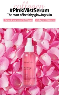 Rose Collagen Mist Serum (100ml) 10 Rose Collagen Mist Serum (100ml) -Glow Skincare Store Mary MayRoseCollagenMistSerum 100ml 3