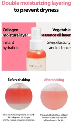 Rose Collagen Mist Serum (100ml) 11 Rose Collagen Mist Serum (100ml) -Glow Skincare Store Mary MayRoseCollagenMistSerum 100ml 4
