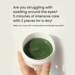 Matcha Biome Hydrogel Eye Patch (60pc) 16 Matcha Biome Hydrogel Eye Patch (60pc) -Glow Skincare Store MatchaBiomeHydrogelEyePatch 60pc 5