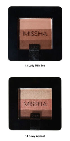 Triple Shadow (16 Colors) (1pc) -Glow Skincare Store MisshaTrippleShadow 16Colors 10