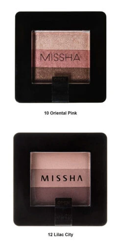 Triple Shadow (16 Colors) (1pc) -Glow Skincare Store MisshaTrippleShadow 16Colors 9