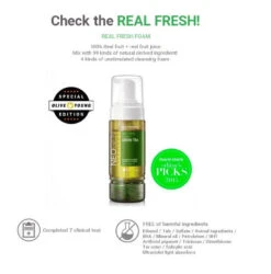 Dermalogy Real Fresh Foam (160g) 14 Dermalogy Real Fresh Foam (160g) -Glow Skincare Store NEOGENDermalogyRealFreshFoamGreenTea 160g 2