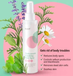 Koelf Madecassoside Clarifying Body Spray (150ml) -Glow Skincare Store PETITFEEKoelfMadecassosideClarifyingBodySpray 150ml 2