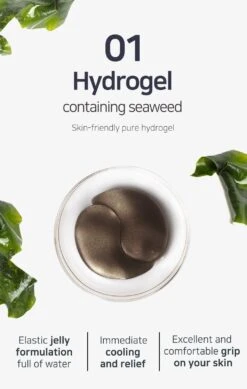 Black Pearl & Gold Eye Patch (60 Pcs) -Glow Skincare Store PETITFEE Black Pearl Gold Eye Patch 4