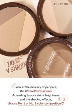 Ink V Shading (3 Colours) (1pc) -Glow Skincare Store PeriperaInkVShading 3Colours 1pc 11